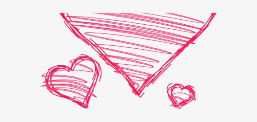 Drawn Heart Handrawn - Die Liebe-mutter-tag Des Kindes Karte, transparent png