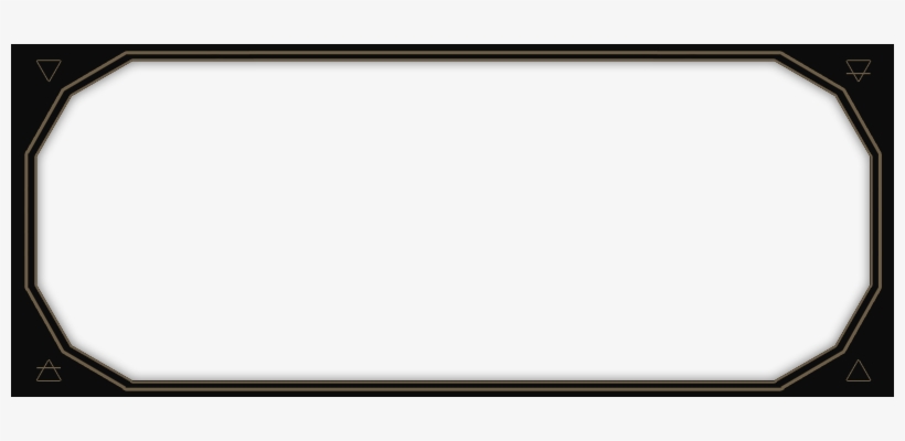 Banner Outline - Ivory, transparent png