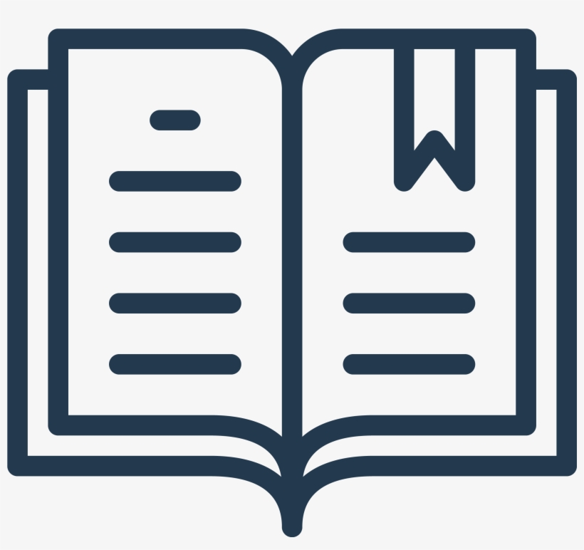 Crown Clip Library Download - Book Icon Black And White, transparent png