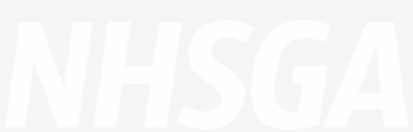 Nhsga White Logo - Image May Contain: Text, transparent png