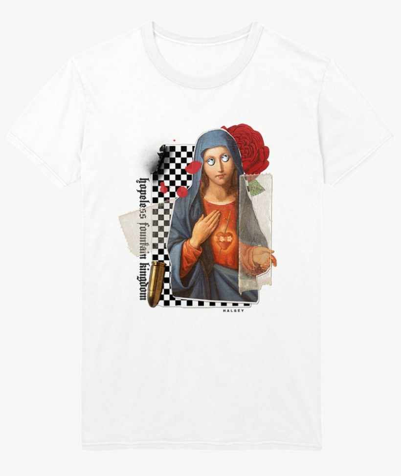 Hopeless Fountain Kingdom T-shirt Halsey Official Store - Hopeless Fountain Kingdom Shirt, transparent png