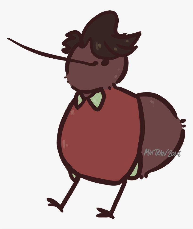 Mai Ajr Kiwi Birbs Pic - Cartoon, transparent png