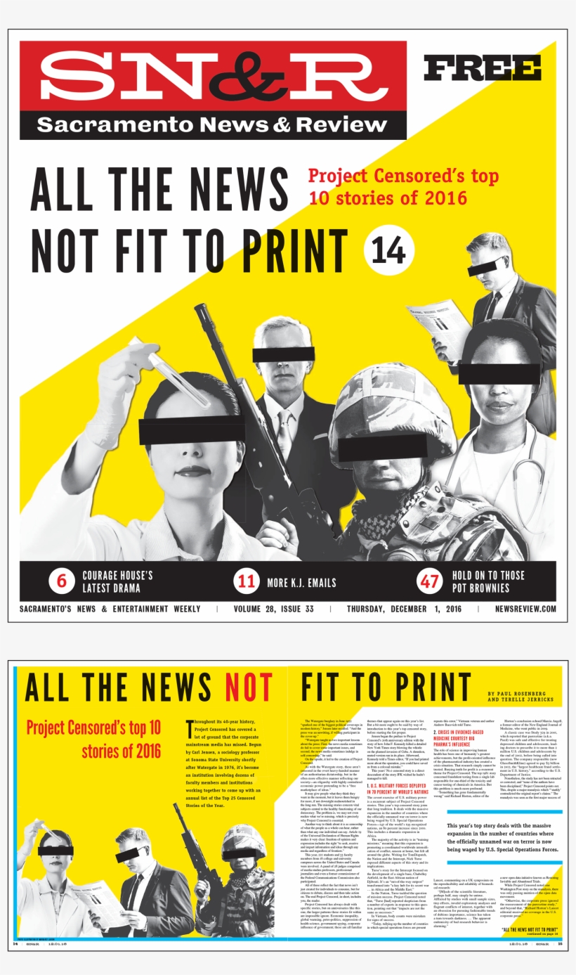 This Is A Selection Of Covers And Interior Feature - Sacramento News And Review, transparent png