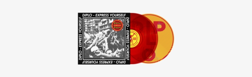 Express Yourself 2lp - Diplo Express Yourself Vinyl Record, transparent png
