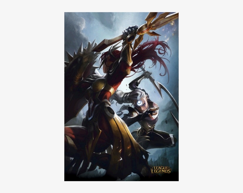 Riot Games Merch - Leona Vs Diana, transparent png