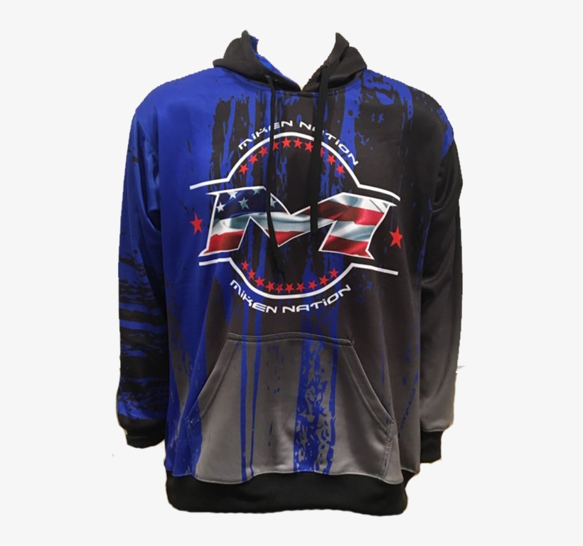 Miken Nation Paint Drip - Sweater, transparent png