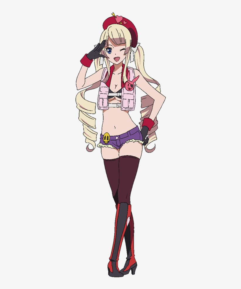 Anime Design - Heavy Object Monica, transparent png