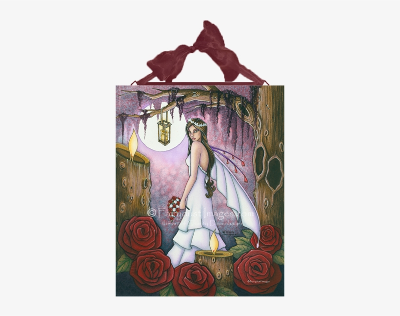 Bride Of Red Roses - Illustration, transparent png