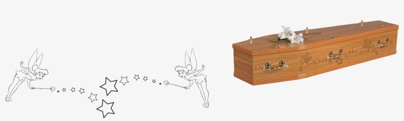 Fairy Dust Coffin Decal - Coffin, transparent png