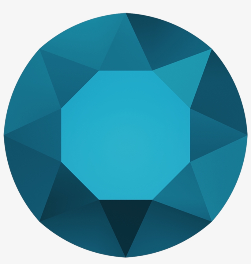 Blue Crystal Png - Crystal Metallic Blue Swarovski, transparent png