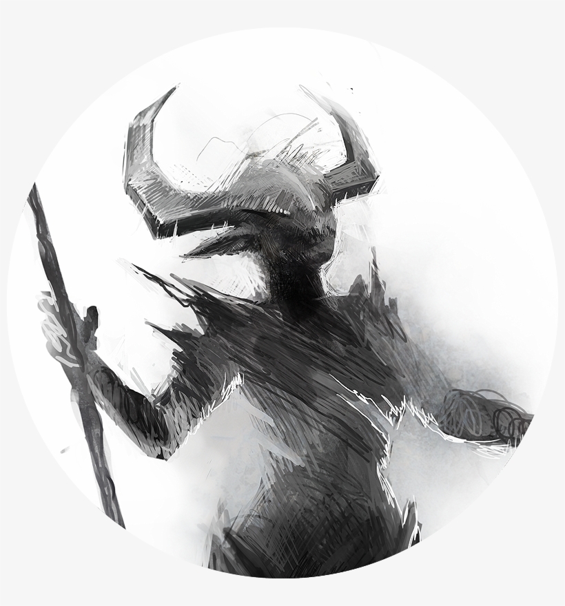 Image Demon Detail By - Demon Sketch, transparent png