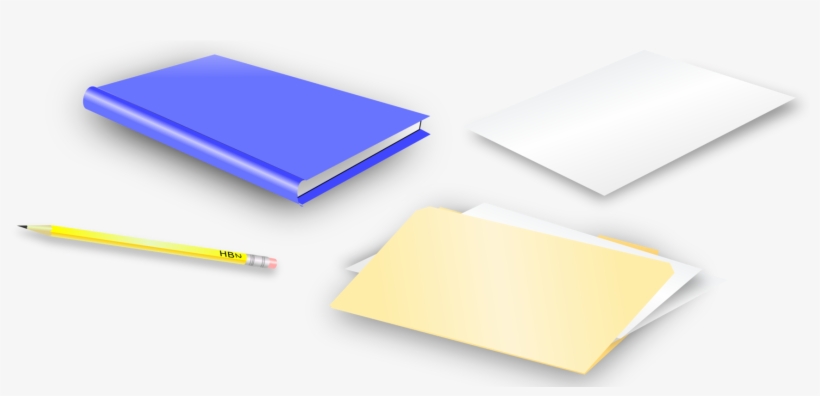 Free Resources Farmeral - Pencil And Folder, transparent png