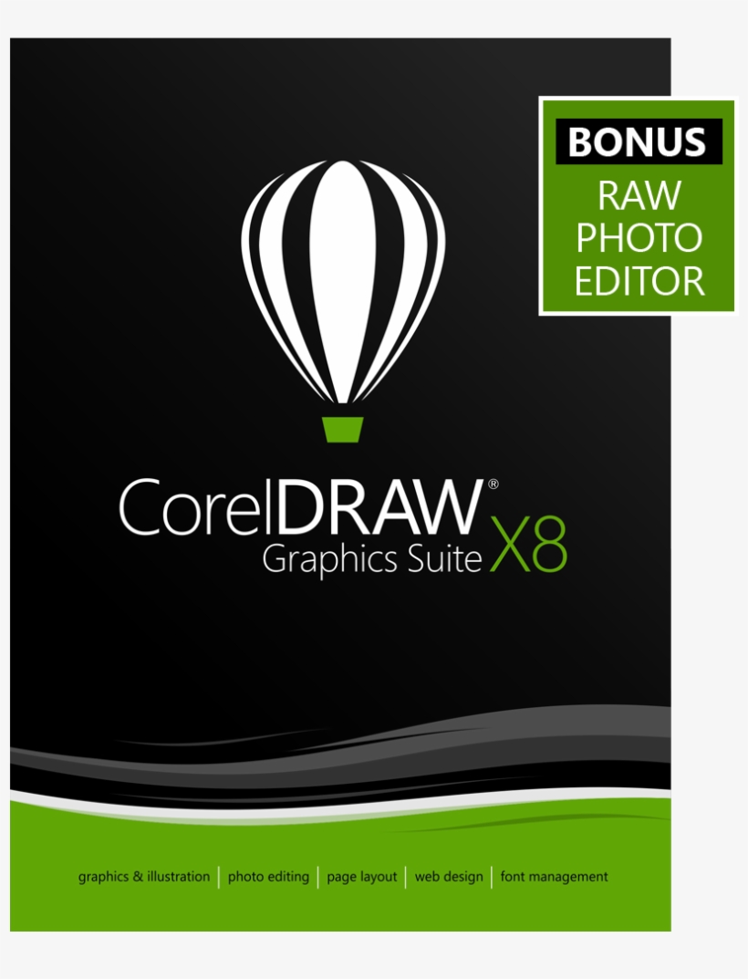 Coreldraw Graphics Suite X8 - Coreldraw Graphics Suite 2017 Cover, transparent png