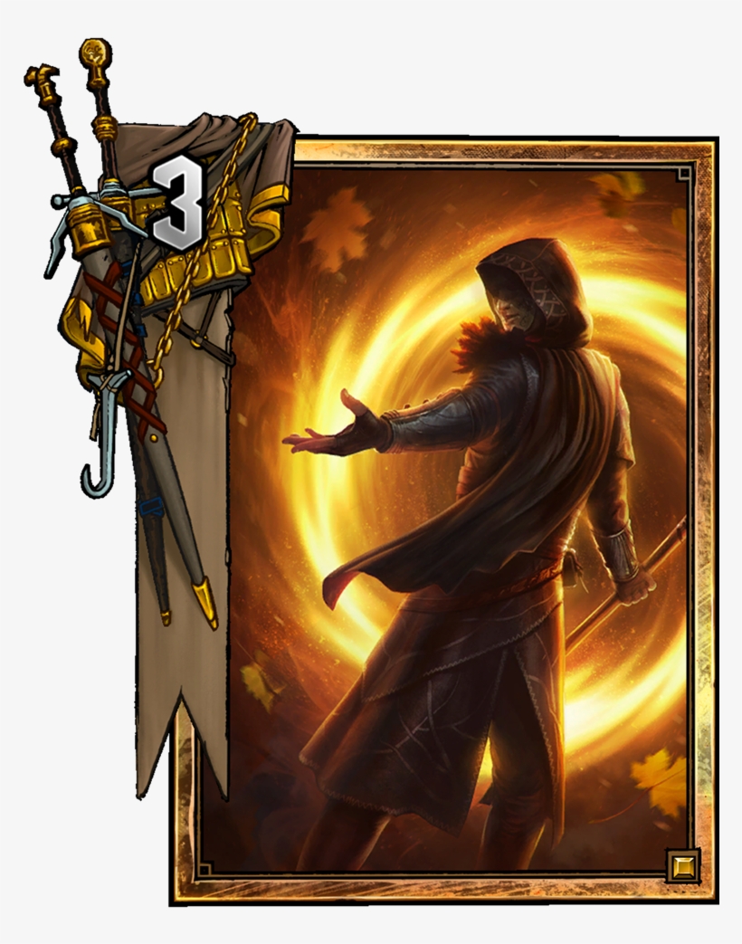 Avallac'h - Sage - Gwent Card Ciri, transparent png