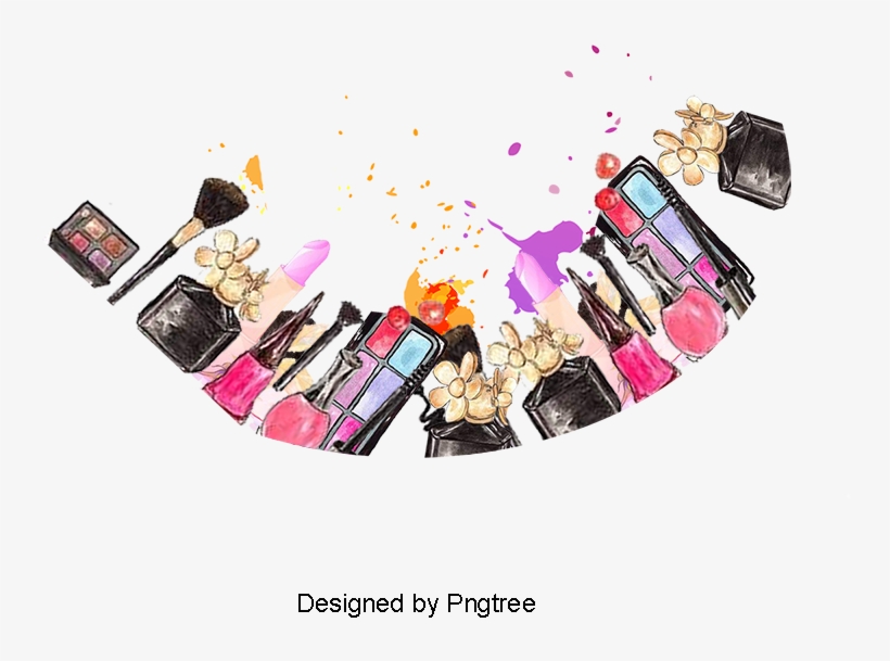 Creative Makeup Tools, Makeup Clipart, Tools Clipart, - Portable Network Graphics, transparent png