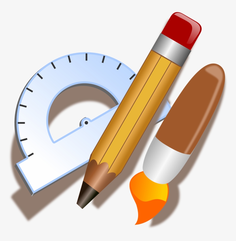 Tools Clipart - Drawing Tools Clipart, transparent png