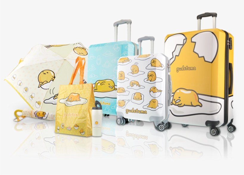 Gudetama Luggage - Product, transparent png