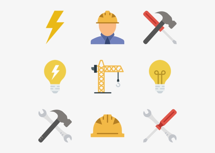 Png Freeuse Library Construction Tool Icon Packs Vector - Construction Tree Holiday Card | Business & Corporate, transparent png