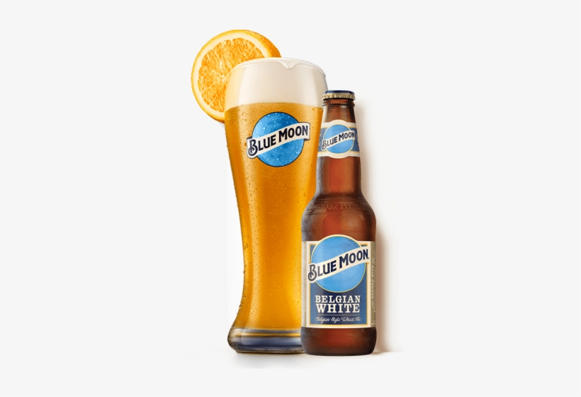 Available At - - Blue Moon Belgian White Ale - 12 Oz Can, transparent png