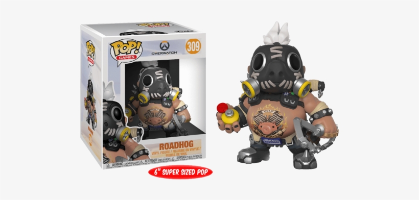 Vinyl Roadhog - Overwatch Funko Pop Roadhog, transparent png