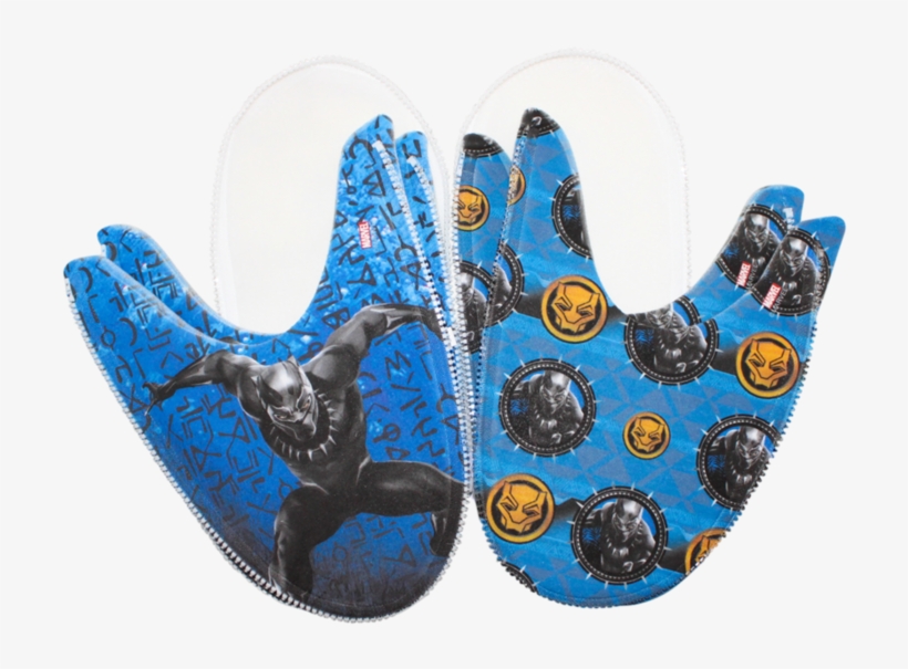Black Panther Mix N Match Zlipperz Set - Slipper, transparent png