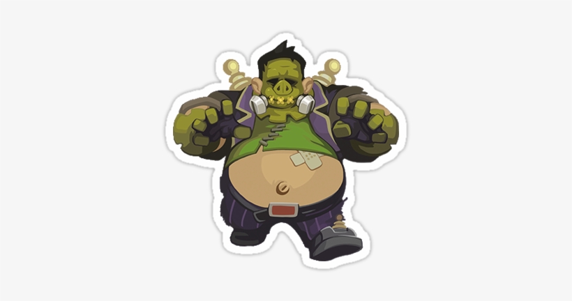 Roadhog's Halloween Spray From Overwatch - Wieprz Overwatch Halloween, transparent png