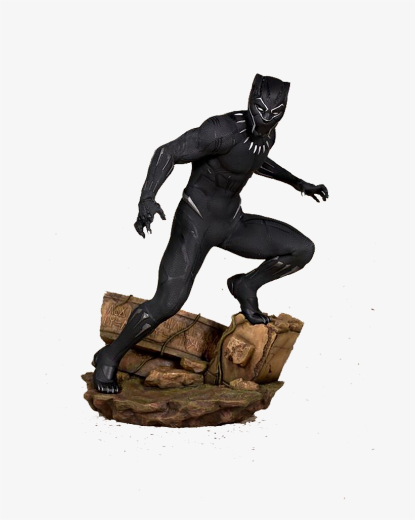 Black Panther Artfx Statue By Kotobukiya - Black Panther Disney Statue, transparent png