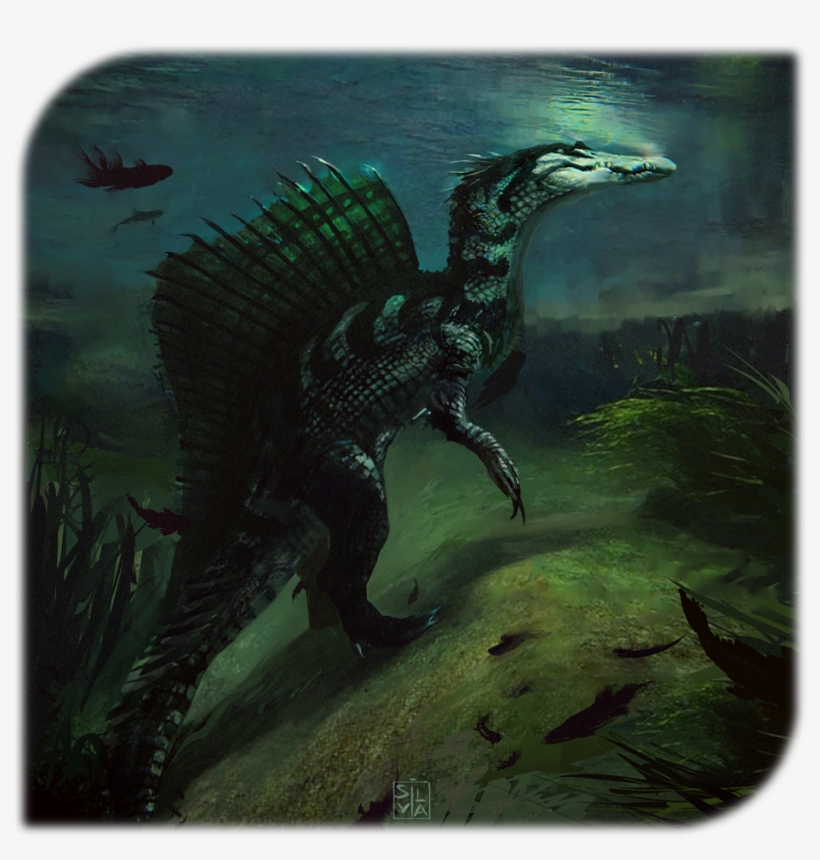 Dinosaurs - Spinosaurus Art, transparent png