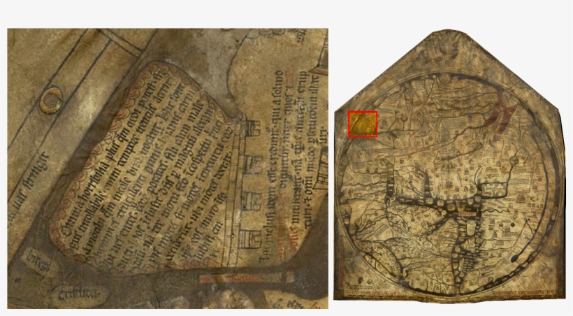 Gog Et Magog Sur La Carte De Hereford - Road To Monetary Union In Europe, transparent png