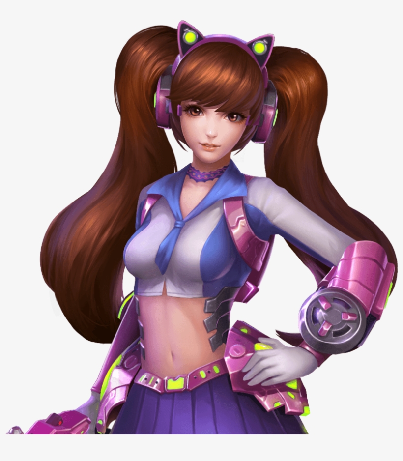 Chinese D - Va - D Va & Hanzo, transparent png
