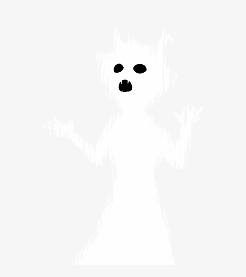 “ A Spooky Homestuck Ghost Of Your Dash - Illustration, transparent png