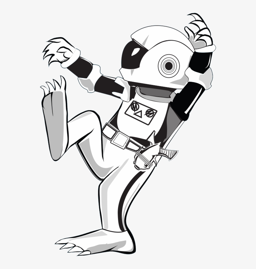 The Ranting Robot - Cartoon, transparent png