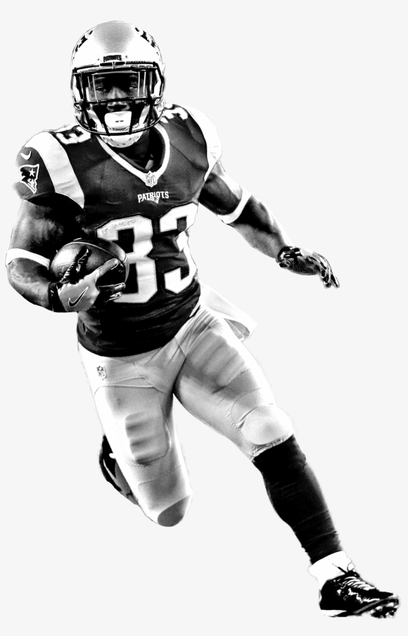 F*ck Pats - Autographed New England Patriots Dion Lewis Fanatics, transparent png