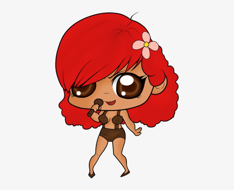 Chibirihanna - Rihanna Chibi Png, transparent png