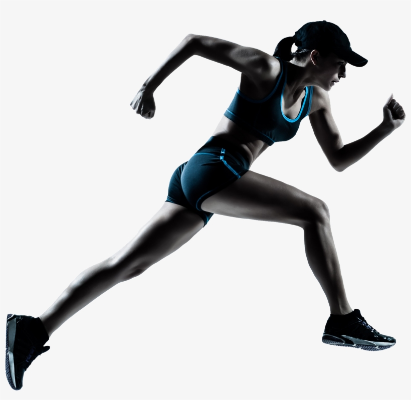 Running Woman Png Image - Running With Transparent Background, transparent png