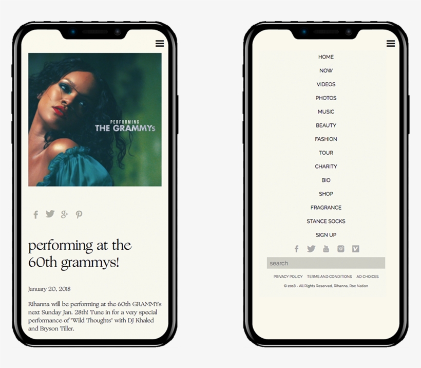 Check Out Rihannanow - Iphone, transparent png