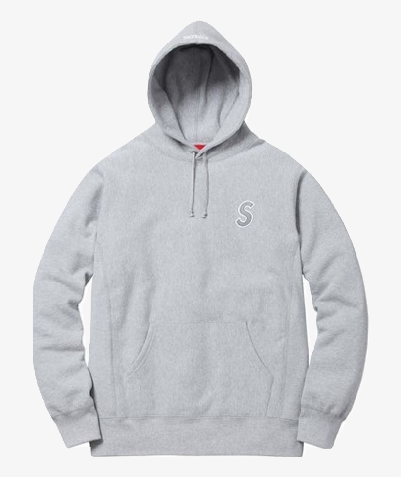 Supreme Box Logo Hoodie Grey - Supreme Box Logo Hoodie Grey Fw17, transparent png