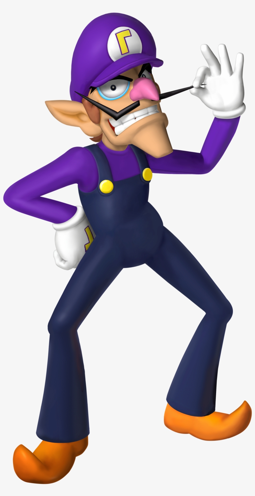 Nerds With Mustaches - Wario And Waluigi, transparent png