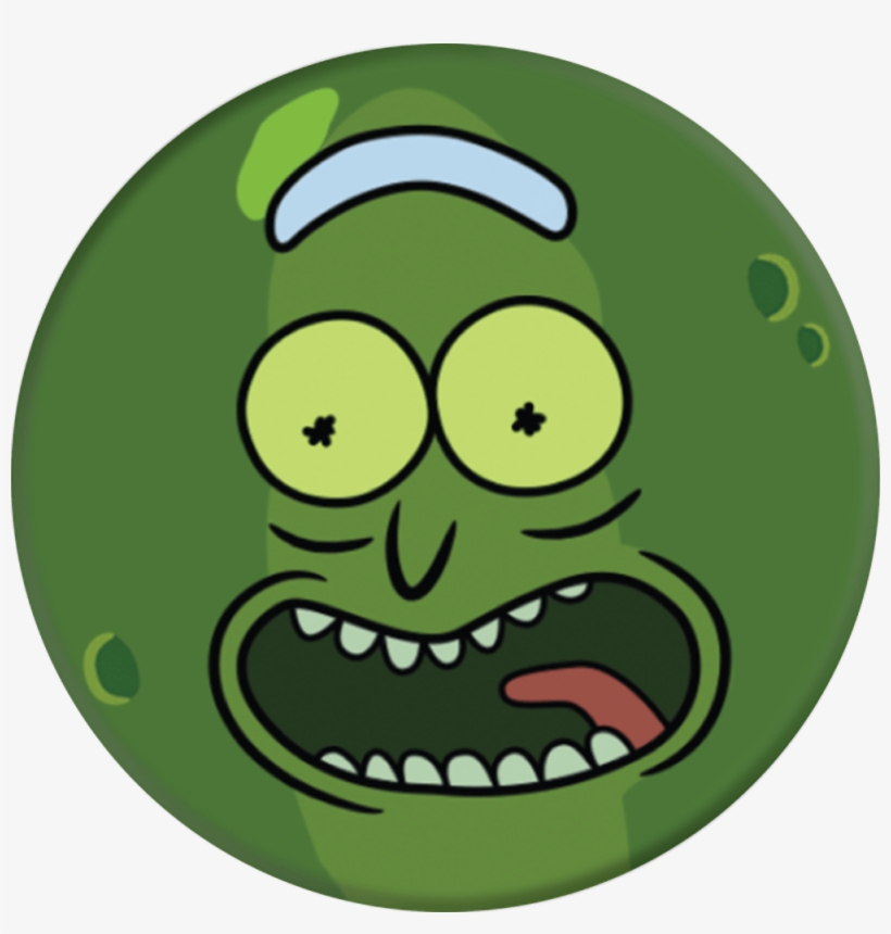 Cartoon Network - Pickle Rick Pop Socket, transparent png