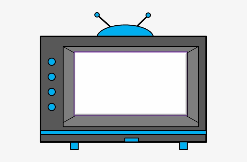 Pencil And In Color - Frame Tv Clip Art, transparent png