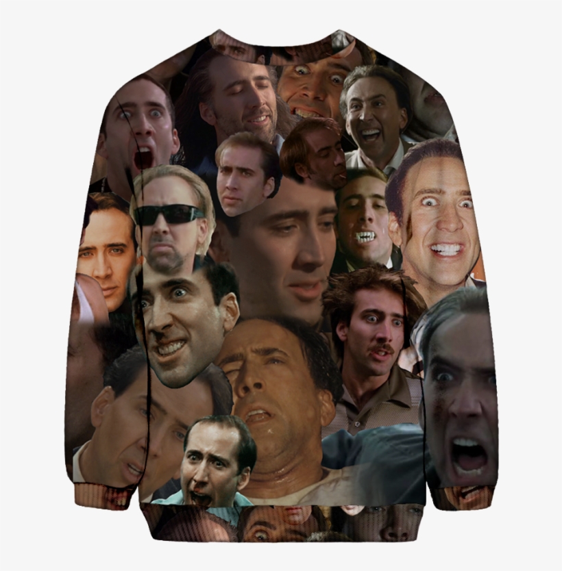 Nicolas Cage Homage T-shirt Tee Funny Meme Acting Actor Gift Vintage Christmas e