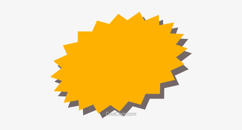 Word Balloon Royalty Free Vector Clip Art Illustration - Balão De Oferta Png, transparent png