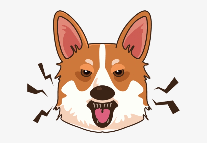 Corgi Emoji & Stickers By Ashwani Singla Svg Freeuse - Corgi Emoji, transparent png