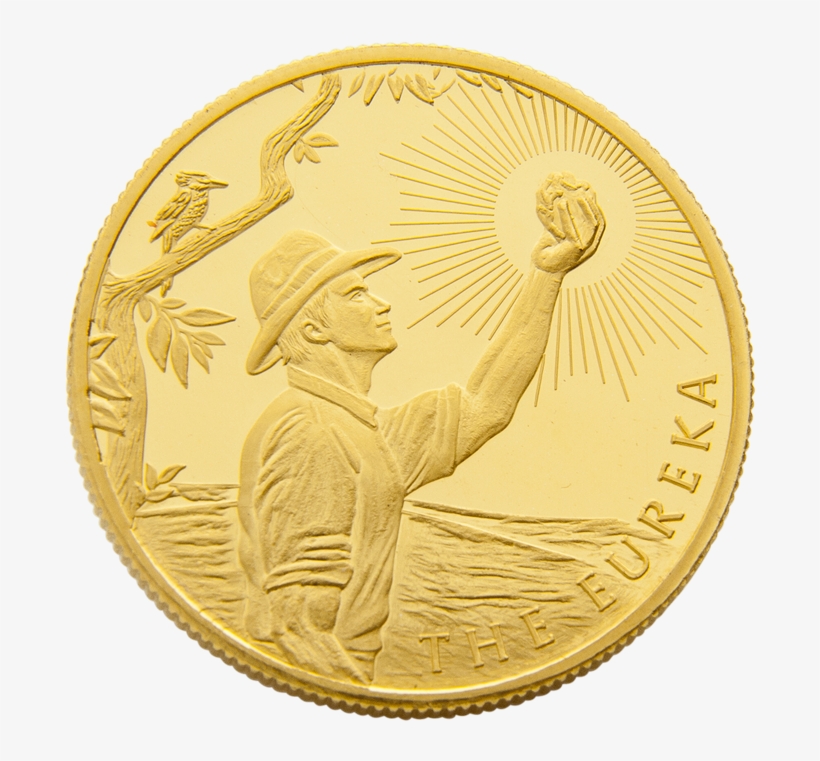 Gold Abc Bullion Eureka Minted Coin Png - Eureka Gold, transparent png