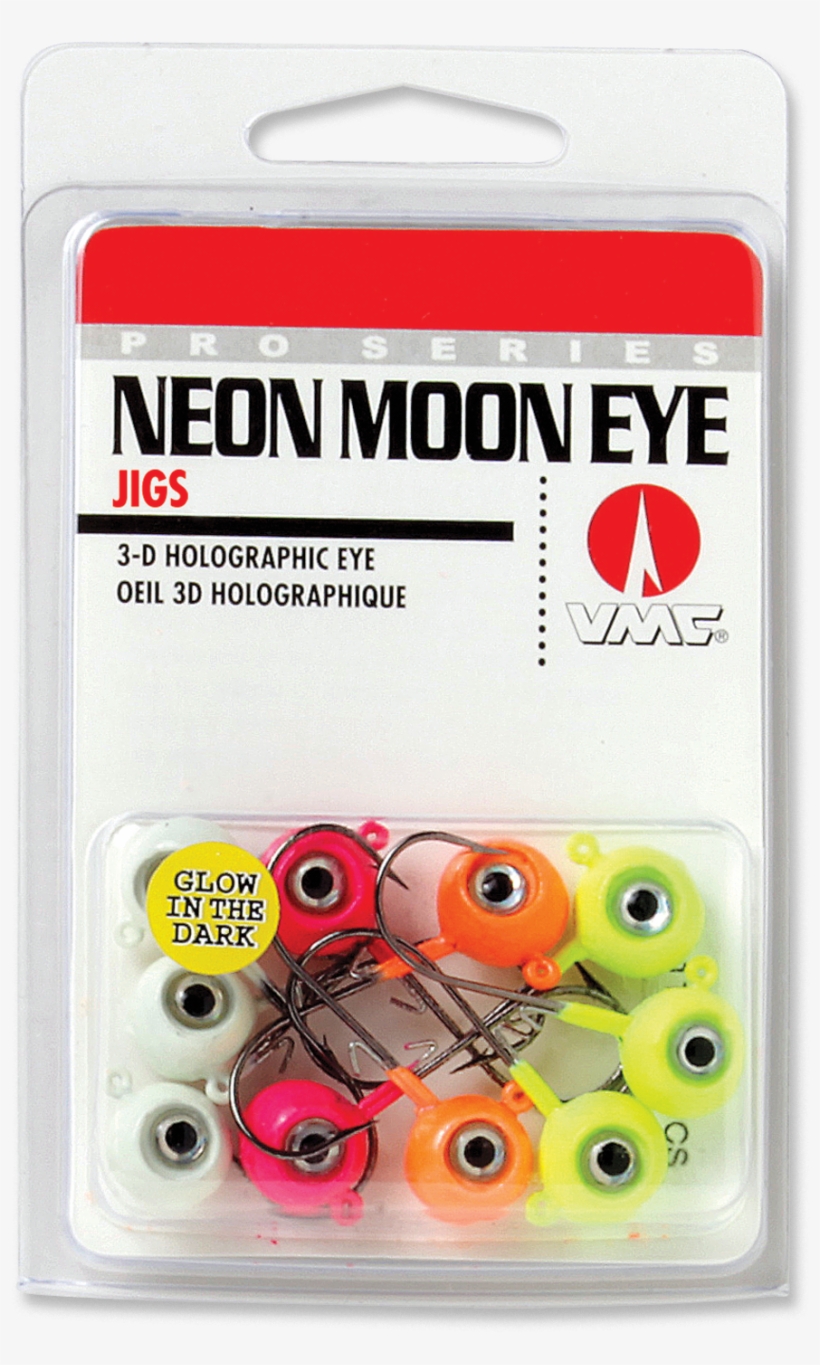 Nme Glow Neon Moon Eye Jig Kits - Vmc Moon Eye Jigs, transparent png