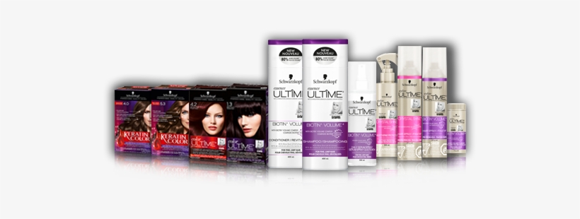 Display Of Schwarzkopf Hair Dye, Shampoos, And Conditioners - Schwarzkopf Essence Ultime Biotin+ Volume Shampoo 13.6, transparent png