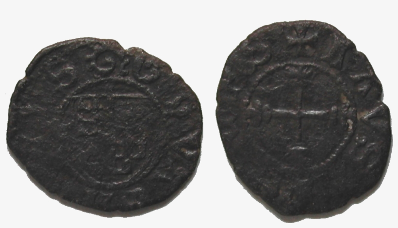 1 Denier, Guillaume De Varax, Coat Of Arms In A Circle - Serbian Trachy, transparent png