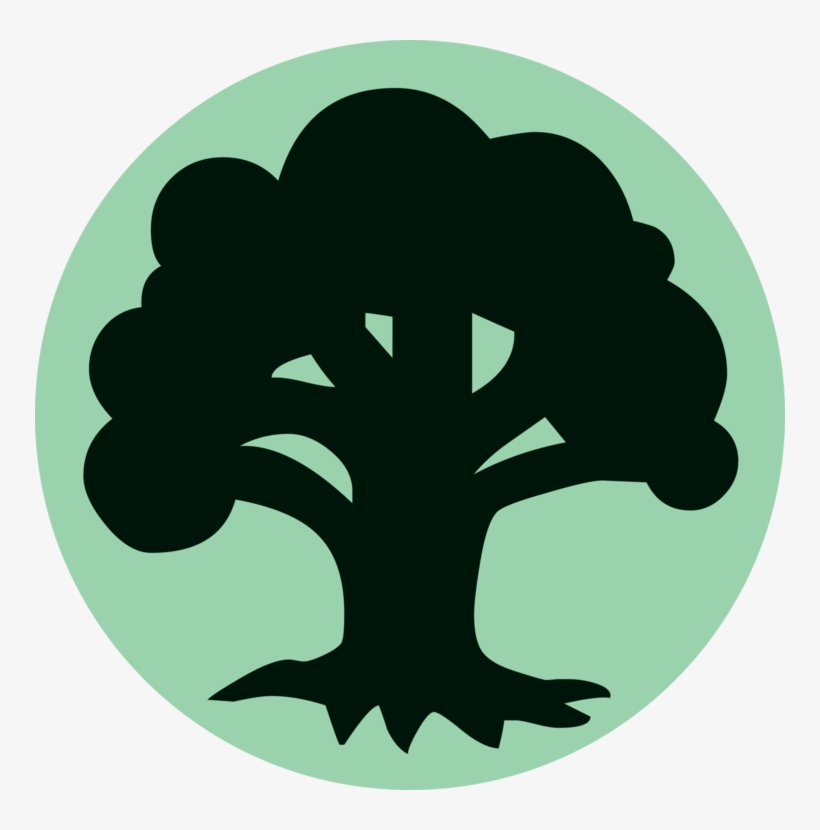 The Gathering Pro Tour Magic Points Mana Playing Card - Magic The Gathering Green Symbol, transparent png