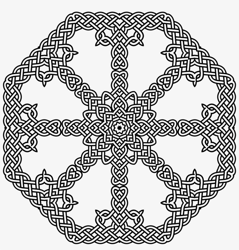 This Free Icons Png Design Of Celtic Knot Octagon, transparent png