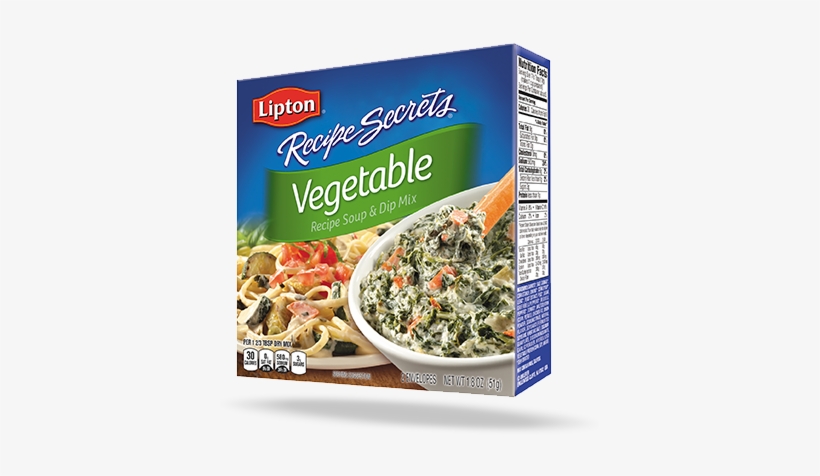 Vegetable Recipe Soup & Dip Mix - Lipton Vegetable Dip Recipe, transparent png